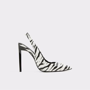 🖤Aldo🖤Haughton 🖤 Black and White 🖤 Zebra Stilettos 🦓